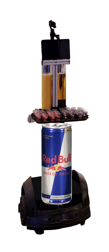 Robot animation commercial serveur Pub RedBull Robot animation commercial serveur Pub RedBull